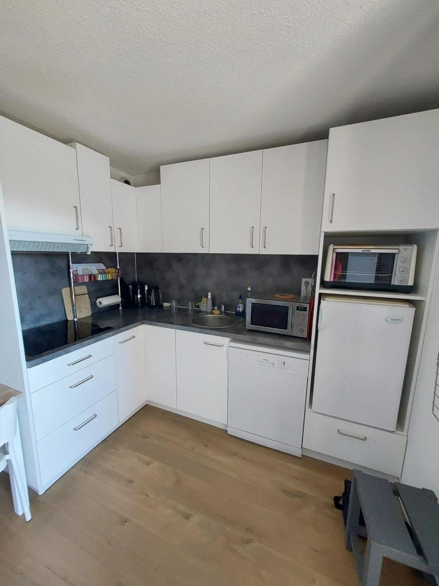 Appartement Confortable A L'Alpe D'Huez De 27 M² Avec Vue Montagne المظهر الخارجي الصورة