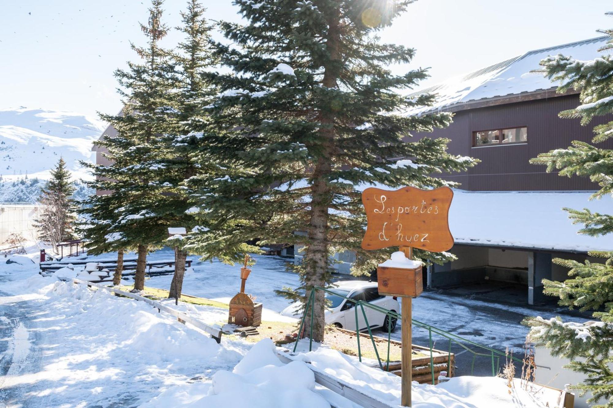 Appartement Confortable A L'Alpe D'Huez De 27 M² Avec Vue Montagne المظهر الخارجي الصورة