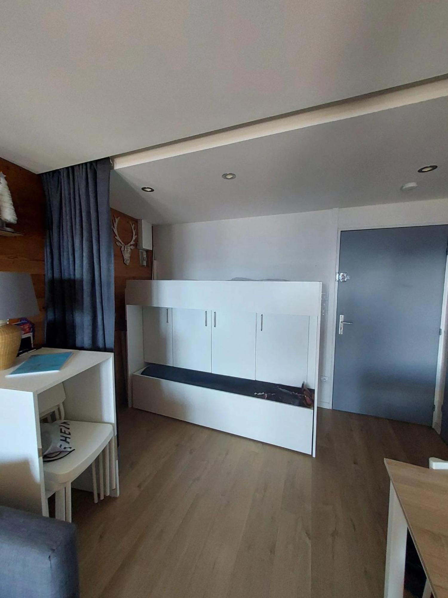 Appartement Confortable A L'Alpe D'Huez De 27 M² Avec Vue Montagne المظهر الخارجي الصورة