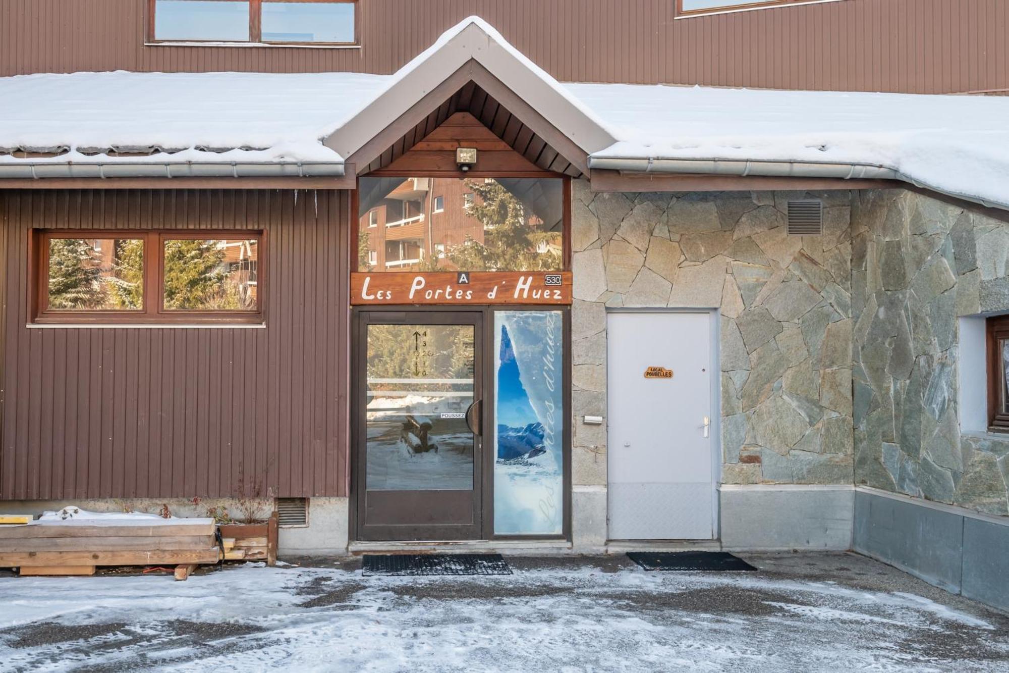 Appartement Confortable A L'Alpe D'Huez De 27 M² Avec Vue Montagne المظهر الخارجي الصورة