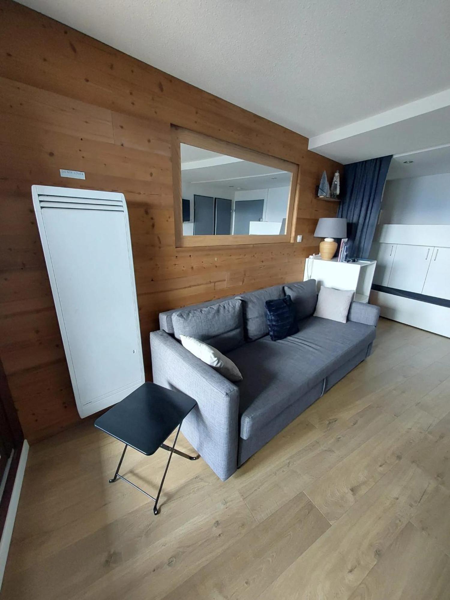 Appartement Confortable A L'Alpe D'Huez De 27 M² Avec Vue Montagne المظهر الخارجي الصورة